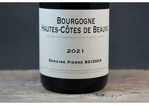 2021 Pierre Boisson Hautes Côtes de Beaune Rouge - $40-$60 750ml Burgundy France