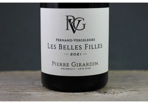 2021 Pierre Girardin Pernand Vergelesses Les Belles Filles Blanc - $60-$100 750ml Burgundy Chardonnay