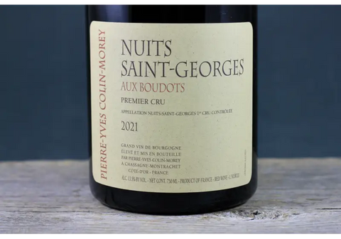 2021 Pierre-Yves Colin-Morey Nuits Saint Georges 1er Cru Aux Boudots - $100-$200 750ml Burgundy France