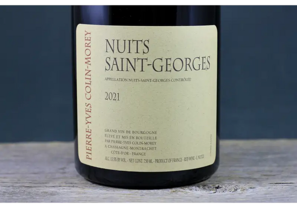 2021 Pierre-Yves Colin-Morey Nuits Saint Georges - $100-$200 - 2021 - 750ml - Burgundy - France