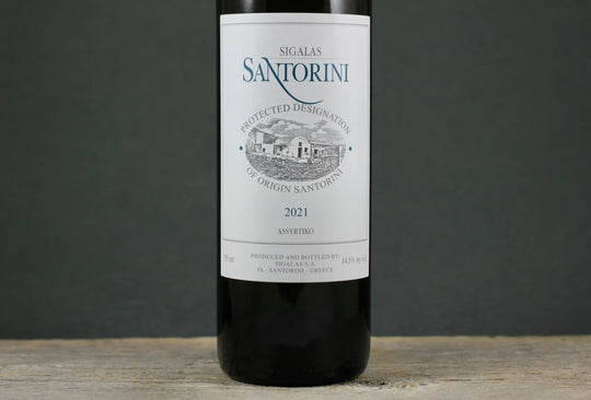 2021 Sigalas Santorini Assyrtiko