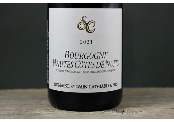 2021 Sylvain Cathiard Hautes Côtes de Nuits Rouge - $100-$200 - 2021 - 750ml - Burgundy - France