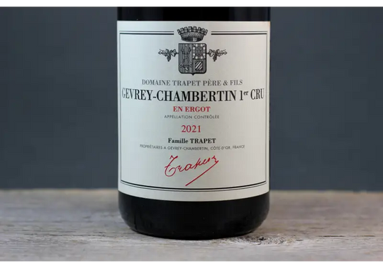 2021 Trapet Gevrey Chambertin 1er Cru En Ergot