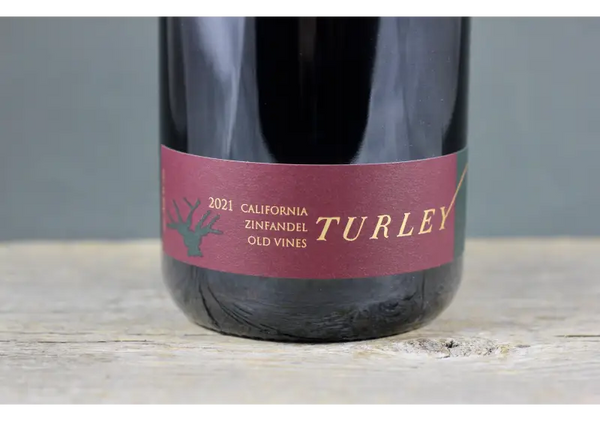 2021 Turley Old Vines Zinfandel - $40-$60 - 2021 - 750ml - California - Price: $40