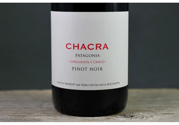 2022 Bodega Chacra Cincuenta y Cinco Pinot Noir - $60-$100 750ml Argentina Patagonia