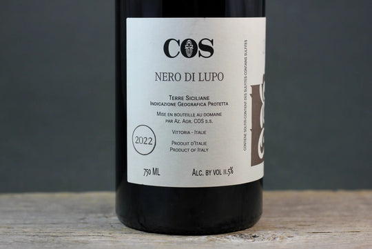 2022 COS Nero di Lupo