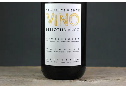 2022 Degli Ulivi Bellotti Semplicemente Vino Bianco - 750ml Cortese Italy Piedmont