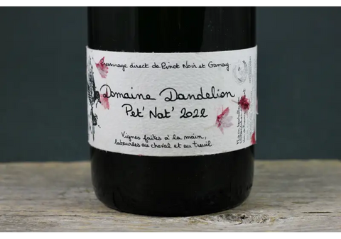 2022 Domaine Dandelion Bourgogne Pet Nat - 750ml Burgundy France Gamay