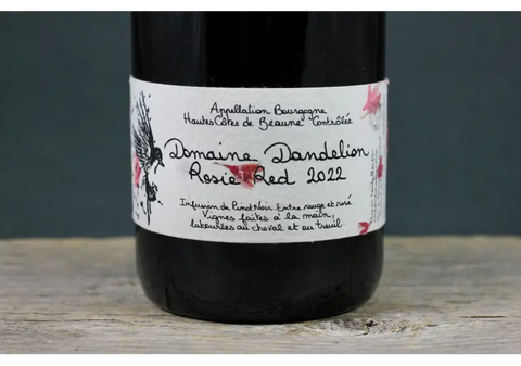 2022 Domaine Dandelion ’Rosie Red’ Bourgogne Hautes Côtes de Beaune - $40-$60 750ml Burgundy