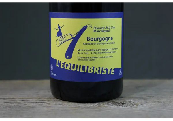 2022 Domaine de la Cras L’Equilibriste Bourgogne Rouge (Marc Soyard) - $40-$60 - 2022 - 750ml - Bourgogne - Burgundy