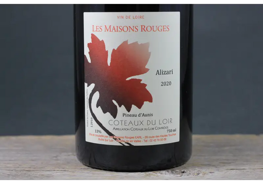 2020 Les Maison Rouges Alizari Pineau d'Aunis VdF