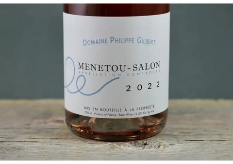 2022 Philippe Gilbert Menetou-Salon Rosé - 750ml Cabernet Franc France Loire