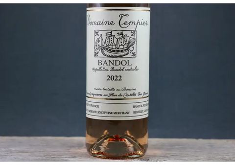 2022 Tempier Bandol Rosé - $40-$60 750ml France