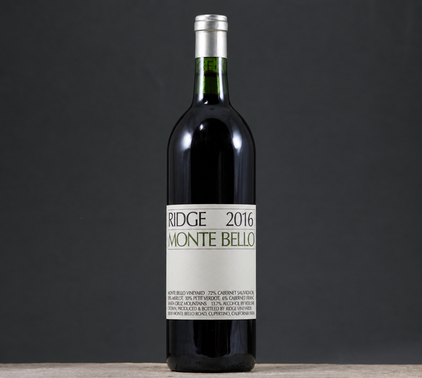 2016 Ridge Vineyards Monte Bello