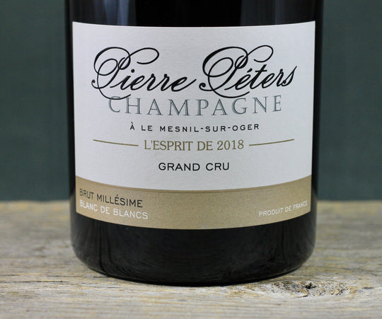 2018 Pierre Peters l'Esprit de 2018 Grand Cru Blanc de Blancs Brut Champagne
