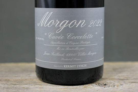 2022 Jean Foillard Morgon Cuvée Corcelette