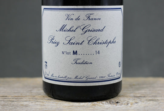 2014 Prieure Saint Christophe Tradition Mondeuse (Michel Grisard) 1.5L