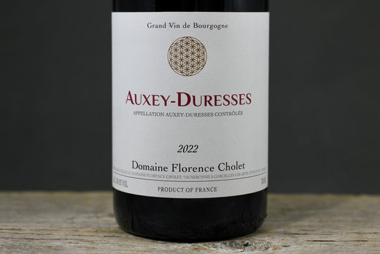 2022 Domaine Florence Cholet Auxey Duresses Rouge