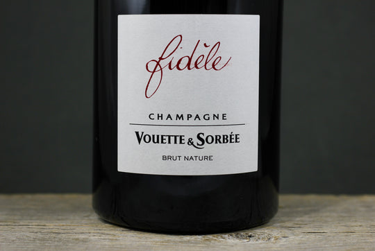 Vouette & Sorbée Fidèle Brut Nature Champagne (2019) 1.5L