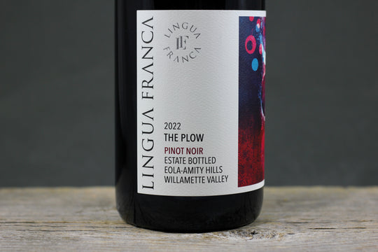 2022 Lingua Franca The Plow Eola-Amity Hills Pinot Noir