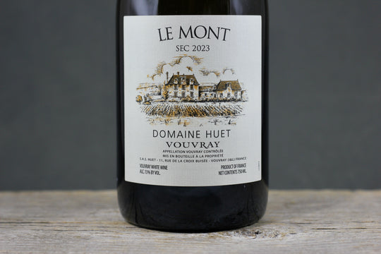 2023 Huet Vouvray Le Mont Sec