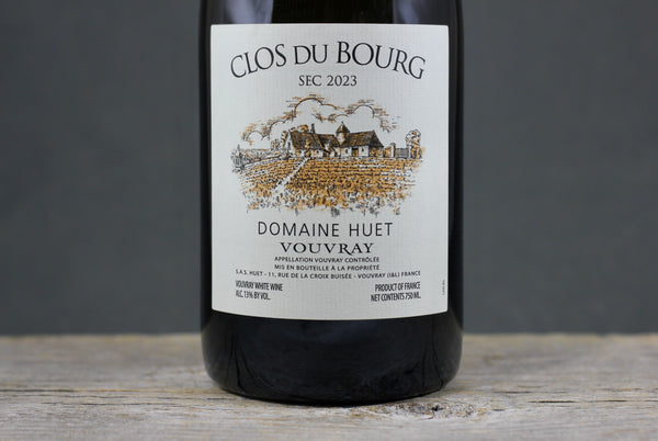 2023 Huet Vouvray Clos du Bourg Sec