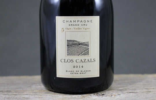 2014 Claude Cazals Clos Cazals Grand Cru Blanc de Blancs Extra Brut Champagne