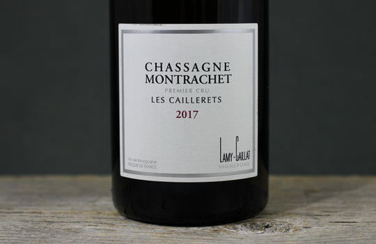 2017 Lamy-Caillat Chassagne Montrachet 1er Cru Les Caillerets