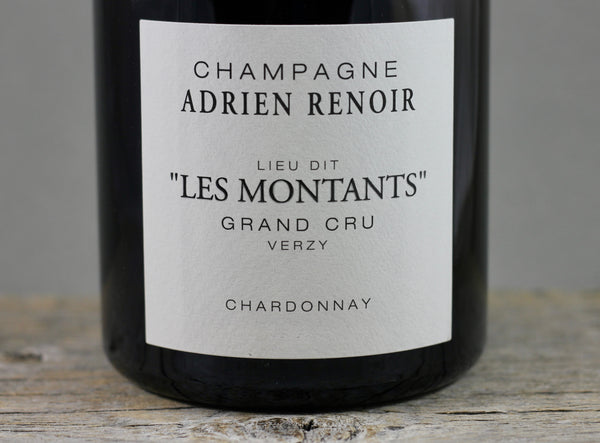 2019 Adrien Renoir Les Montants Verzy Grand Cru Blanc de Blancs Extra Brut Champagne