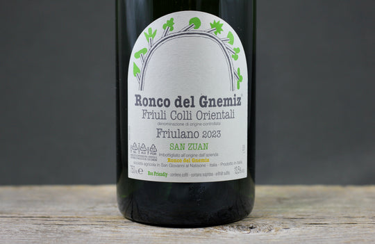 2023 Ronco Del Gnemiz Friulano San Zuan