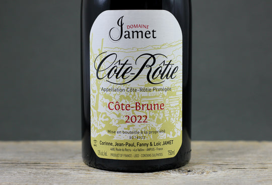 2022 Domaine Jamet Côte Rôtie Côte Brune