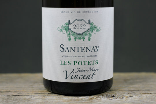2022 Jean-Marc Vincent Santenay Les Potets Blanc