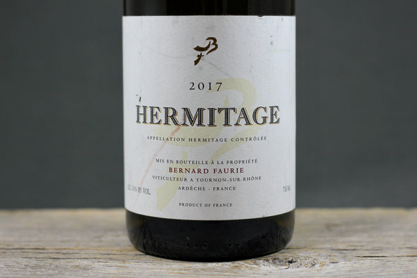 2017 Bernard Faurie Hermitage Blanc
