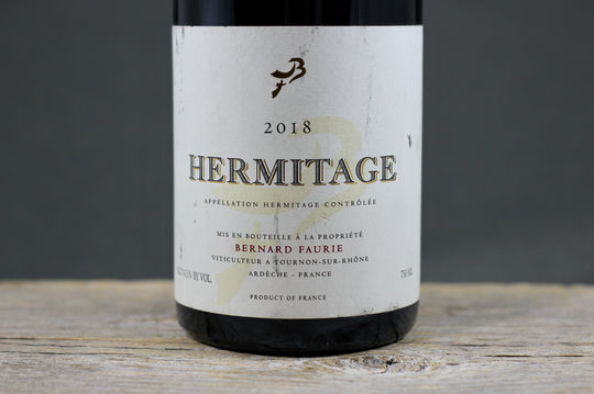 2018 Bernard Faurie Hermitage Bessards/Meal (Gold capsule)