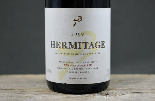 2009 Bernard Faurie Hermitage Gréffieux-Bessards (Cream capsule)