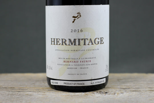 2016 Bernard Faurie Hermitage Bessards/Méal (Gold capsule)