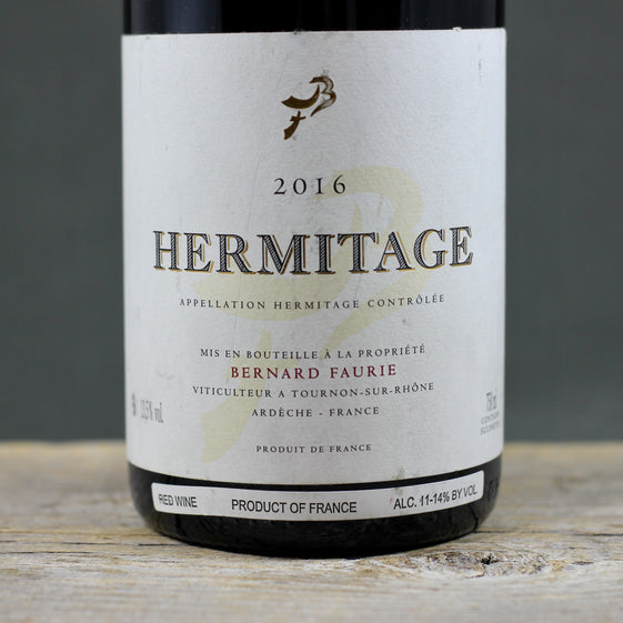 2016 Bernard Faurie Hermitage Bessards/Méal (Gold capsule)