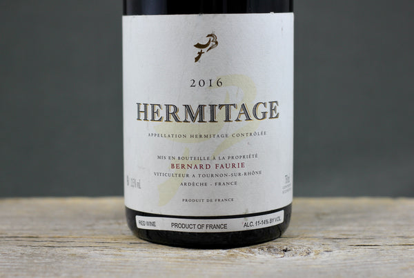 2016 Bernard Faurie Hermitage Bessards/Méal (Gold capsule)
