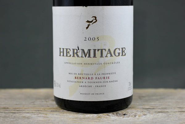 2005 Bernard Faurie Hermitage Bessards-Le Méal (Gold capsule)