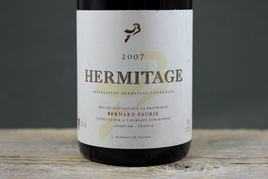 2007 Bernard Faurie Hermitage Bessards-Le Méal (Gold capsule)
