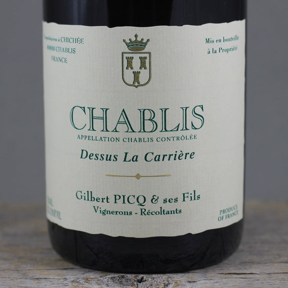 2023 Gilbert Picq Chablis Dessus la Carrière