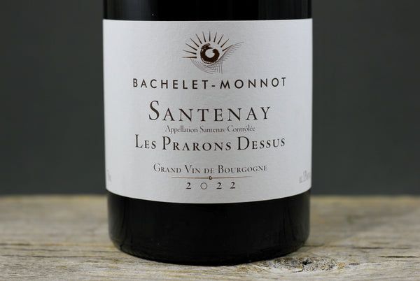 2022 Bachelet-Monnot Santenay Les Prarons Dessus Rouge