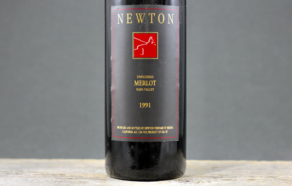 1991 Newton Merlot Unfiltered
