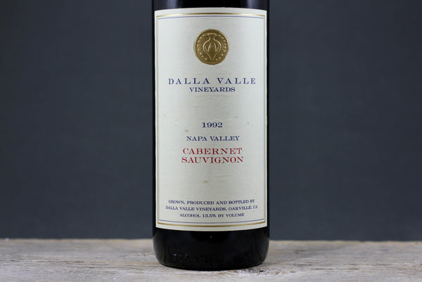 1992 Dalla Valle Cabernet Sauvignon