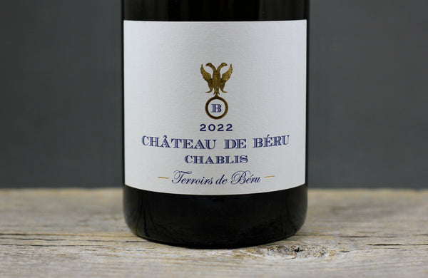 2022 Chateau de Béru Chablis Terroirs de Beru
