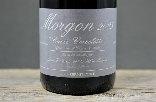 2023 Jean Foillard Morgon Cuvée Corcelette