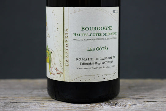 2022 Domaine de Cassiopée Les Côtés Hautes Côtes de Beaune Blanc
