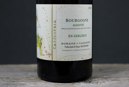 2022 Domaine de Cassiopée Bourgogne Aligote En Gerlieus