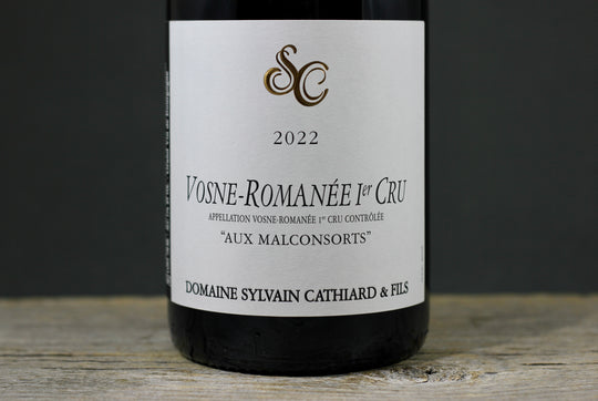 2022 Cathiard Vosne Romanée 1er Cru Les Malconsorts
