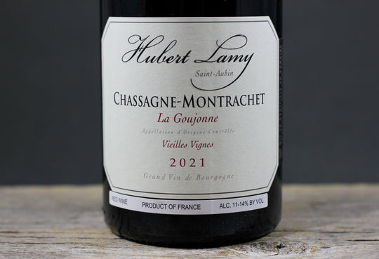 2021 Hubert Lamy Chassagne Montrachet La Goujonne Rouge